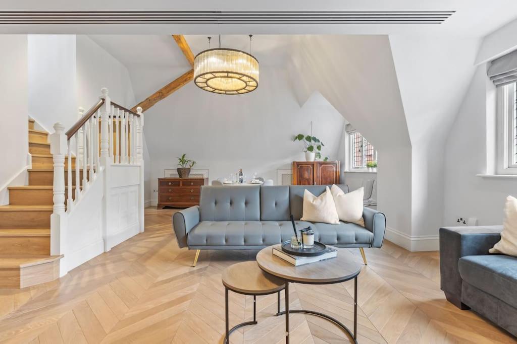 Luxury 3 Bed Flat In Kensington Apartment London Bagian luar foto