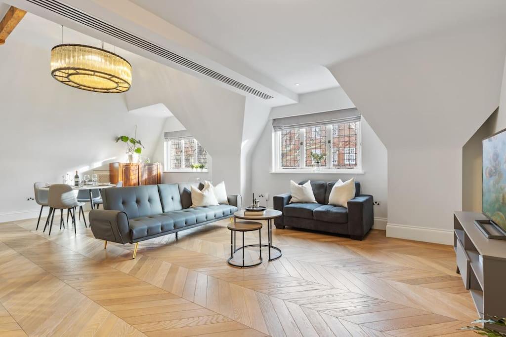 Luxury 3 Bed Flat In Kensington Apartment London Bagian luar foto